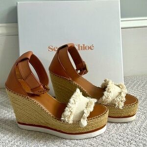 SEE BY CHLOE Frayed Wedges
